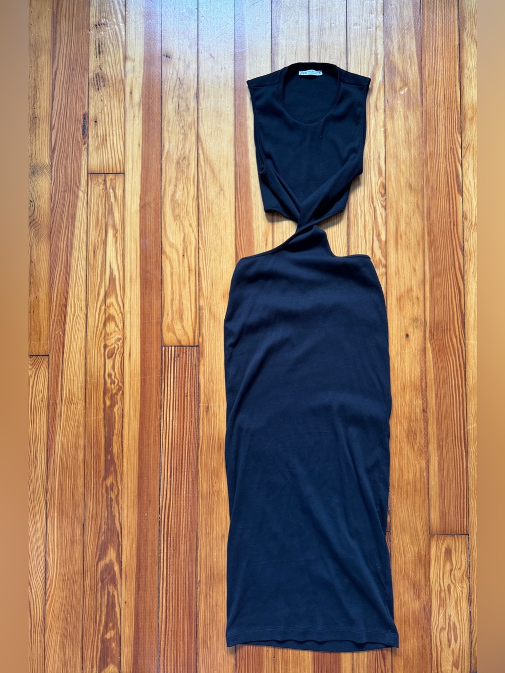 Zara sleeveless midi dress